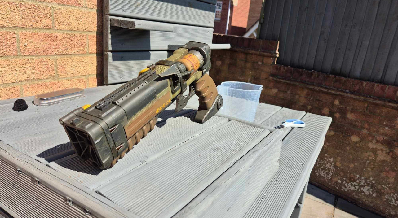 Fallout Laser Pistol - 3D Printed Prop DIY