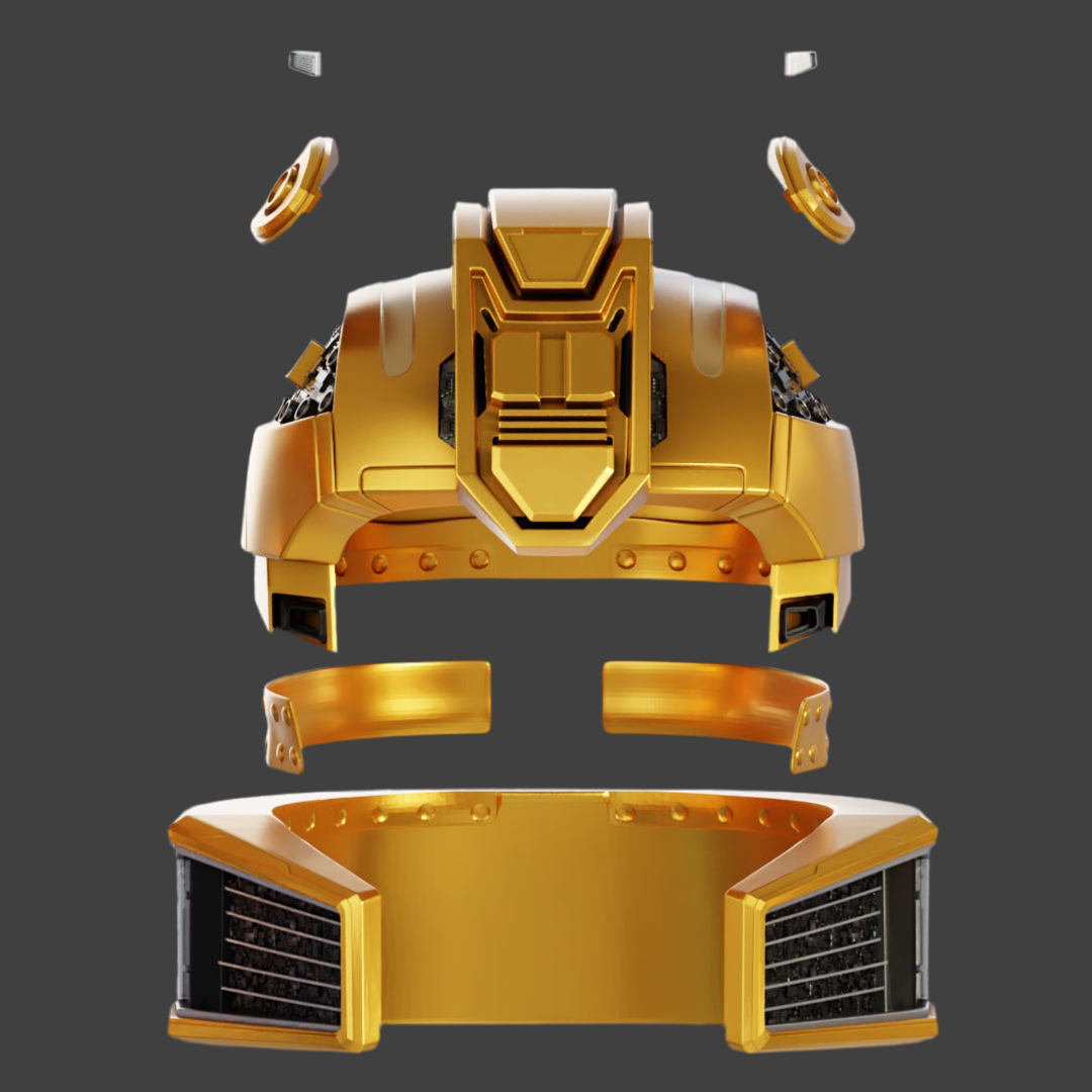 Bumblebee One Helmet - Choice Of 2 Faces - 3D Printed Cosplay