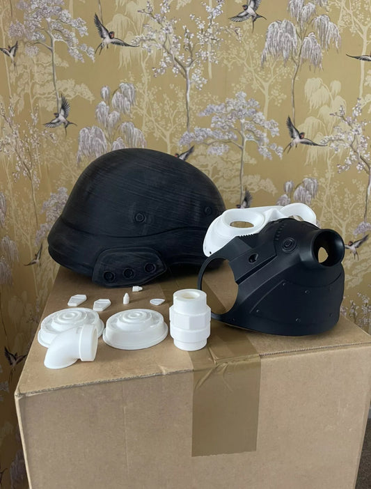 Helldivers 2 X Killzone AC-1 Dutiful Helmet -3D Printed - Raw/Prepped/Painted