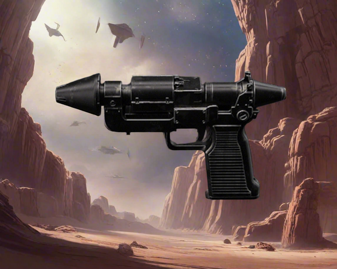 Thrawn Blaster / Star Wars / Animated / Ashoka/ 3D Printed Prop