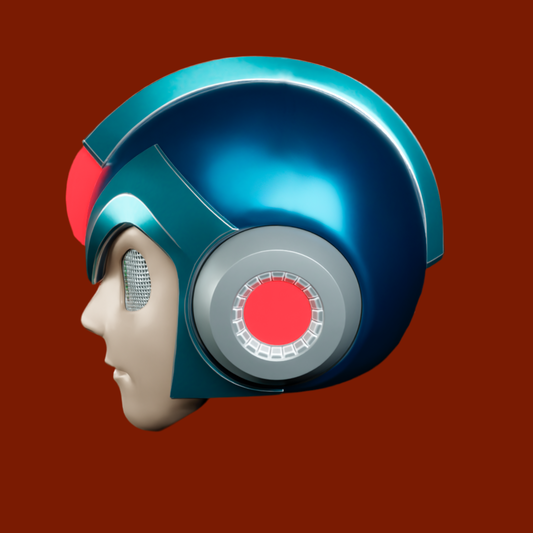 Megaman Helmet - Fully Wearable - DIY Cosplay - 3D Printed