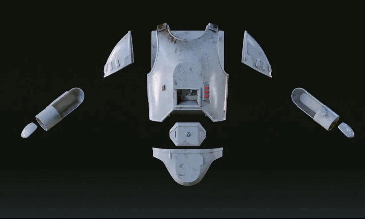 Snow Trooper Armour (No Helmet )- Star Wars  - 3D printed Cosplay