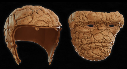 The Thing Full Head / Helmet / Fantastic Four / Cosplay / 3D Printed