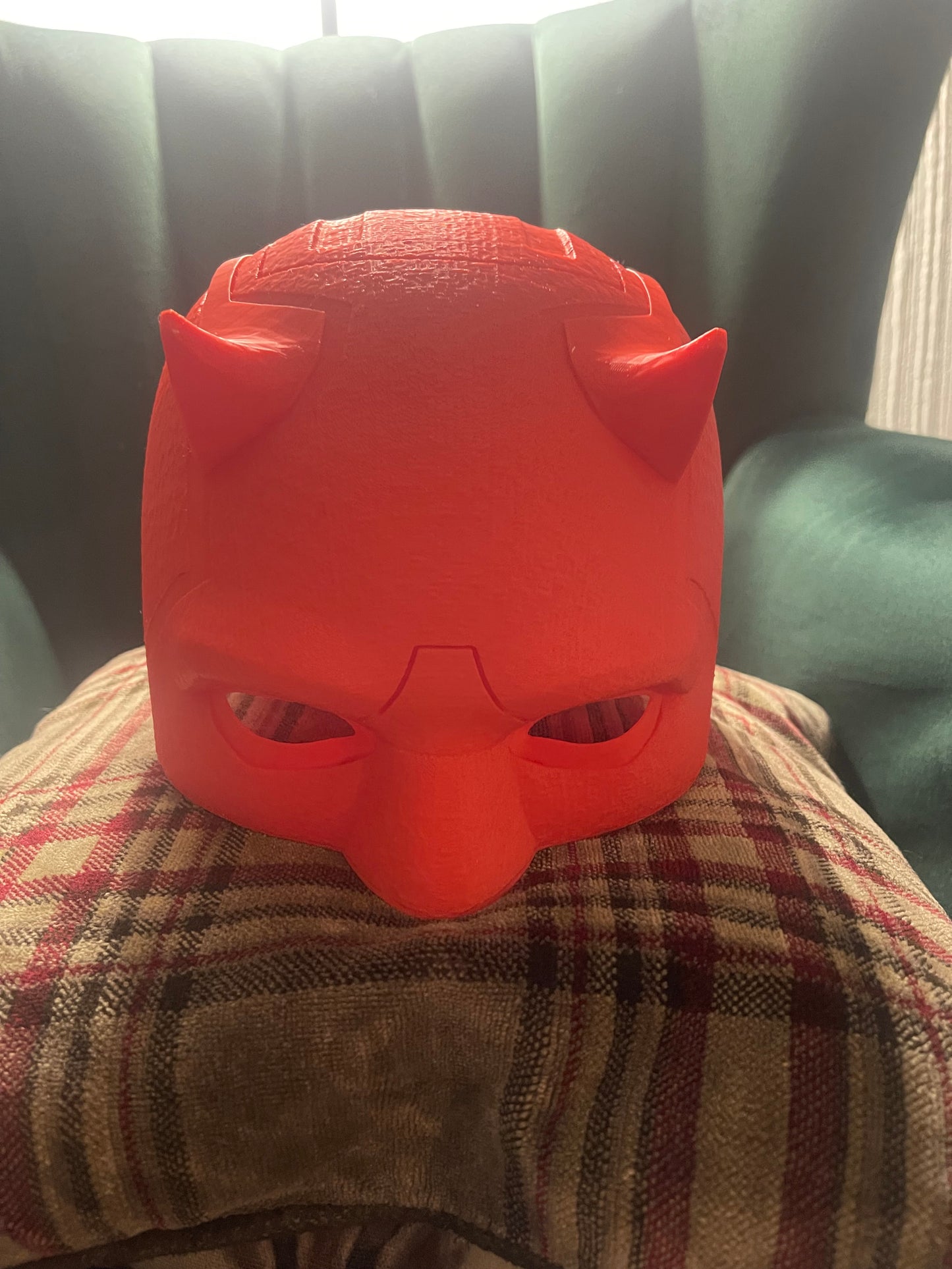 Daredevil Cowl - Born Again - 3D Printed Cosplay
