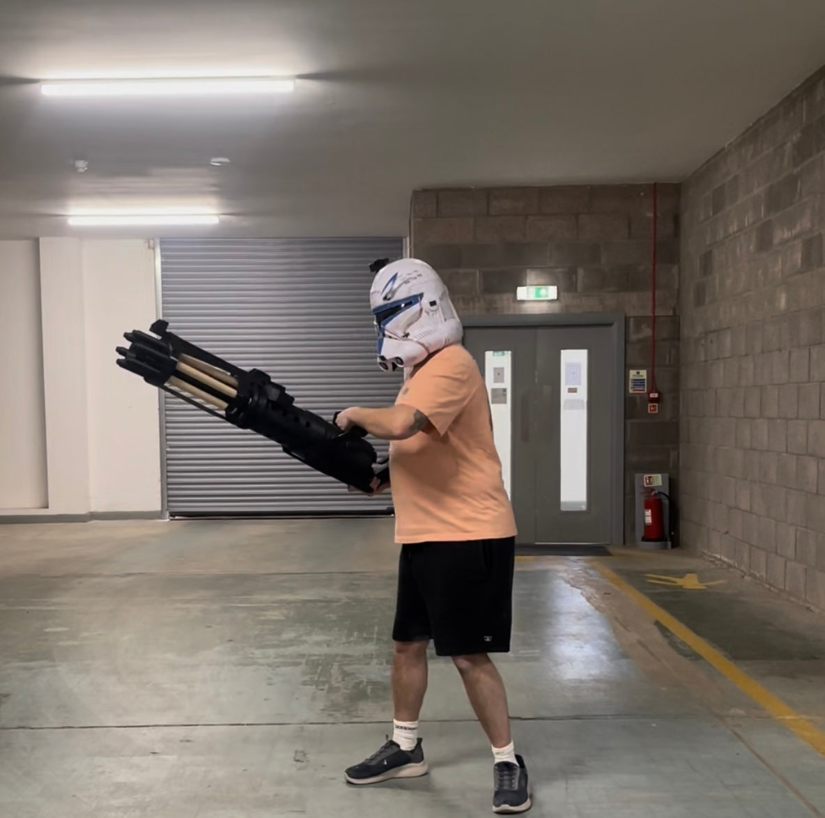 Star Wars - Clone Wars Z-6 Rotary Cannon - 3D Printed Cosplay/prop DIY