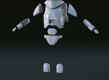 Snow Trooper Armour (No Helmet )- Star Wars  - 3D printed Cosplay