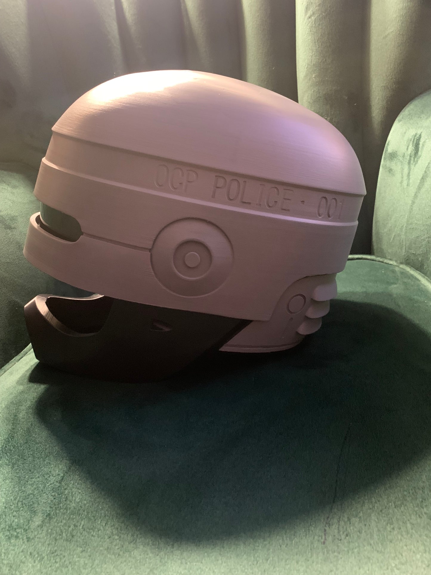 Robocop Helmet - 3D printed kit - Based on the 1987 Robocop helmet