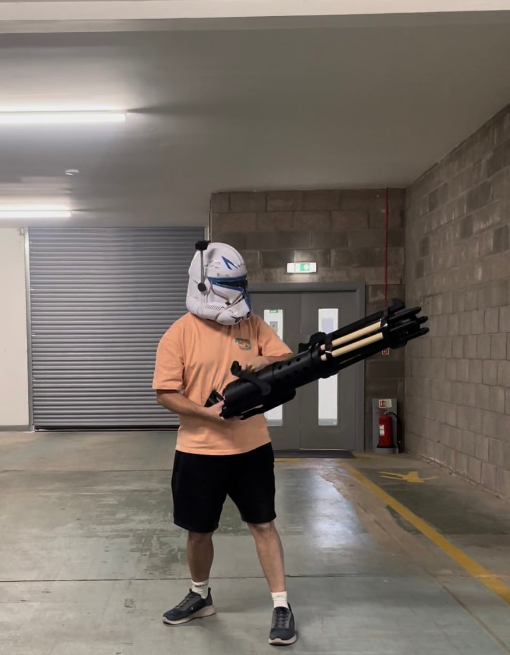 Star Wars - Clone Wars Z-6 Rotary Cannon - 3D Printed Cosplay/prop DIY