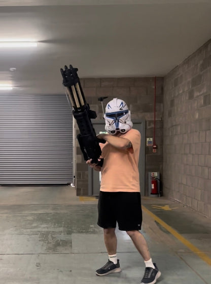 Star Wars - Clone Wars Z-6 Rotary Cannon - 3D Printed Cosplay/prop DIY